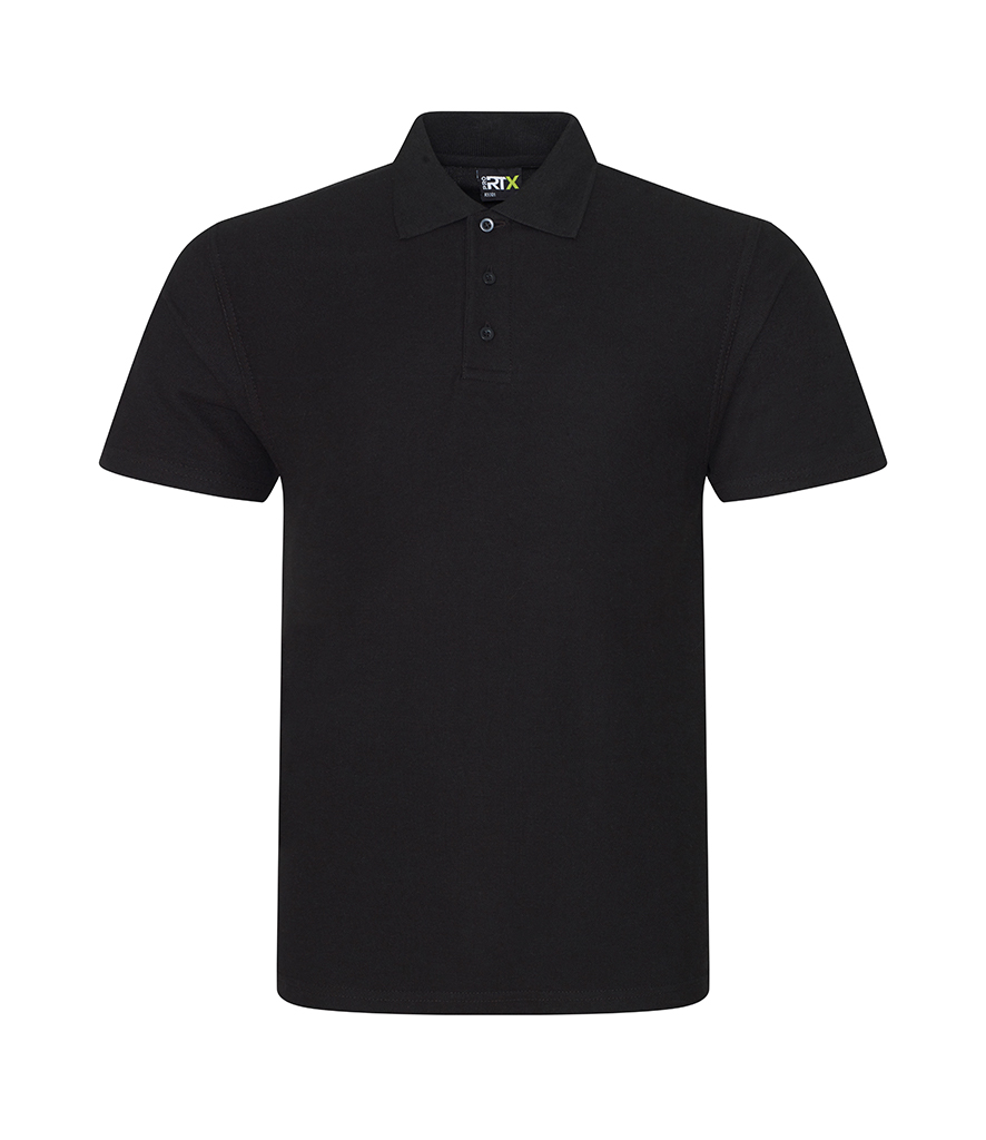 Pro RTX Ladies Pro Pique Polo Shirt - Black